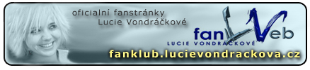fanklub Lucie Vondráčková